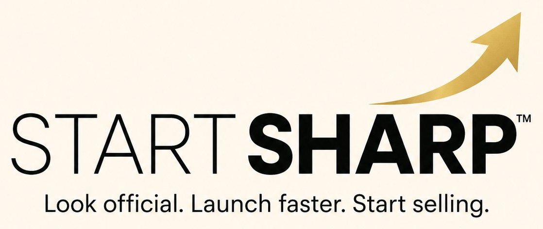Start Sharp — Look official. Launch faster. Start selling.